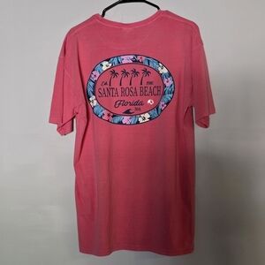 NWT Santa Rosa Beach Florida Graphic Tee - Large